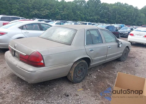 2003 Mercury Grand Marquis Gs из США, поврежденный, VIN 2MEFM74W73X695863